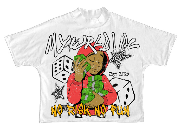 <h2>NEW: No Risk No Fun Tees!</h2>