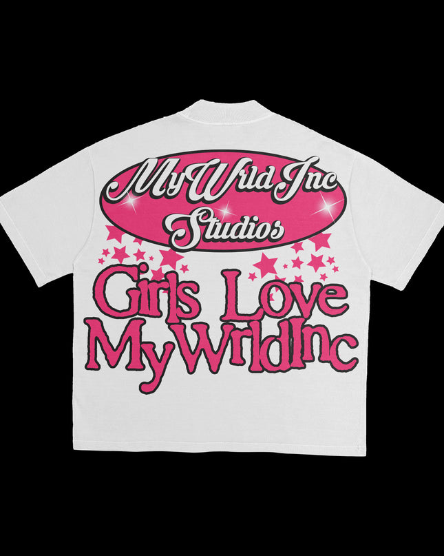 “Girls Love MyWrldInc” Tee
